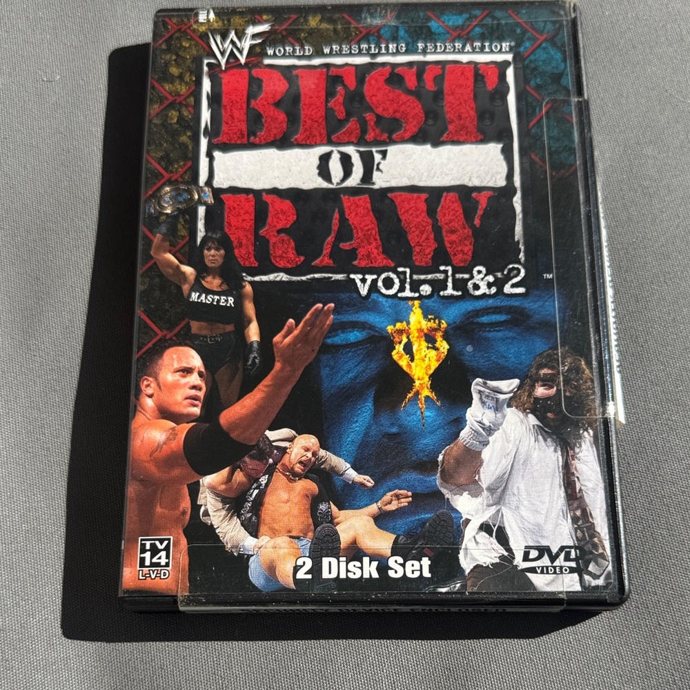 WWE Best of RAW Vol. 1 & 2 DVD Collection - 2-Disc Wrestling Entertainment Set